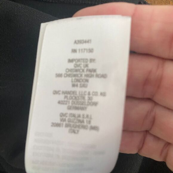 Quacker Factory T-Shirt Women's XL Black Ice Cream Cotton Embellished Embroidery - Picture 14 of 16